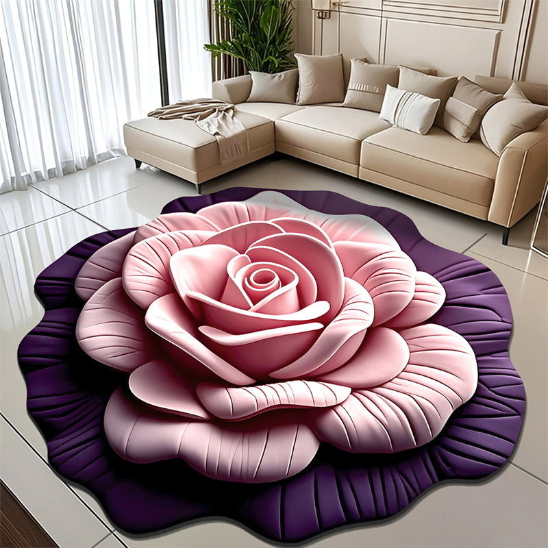 Floral Plüsch & Kieselgur Bodenmatte