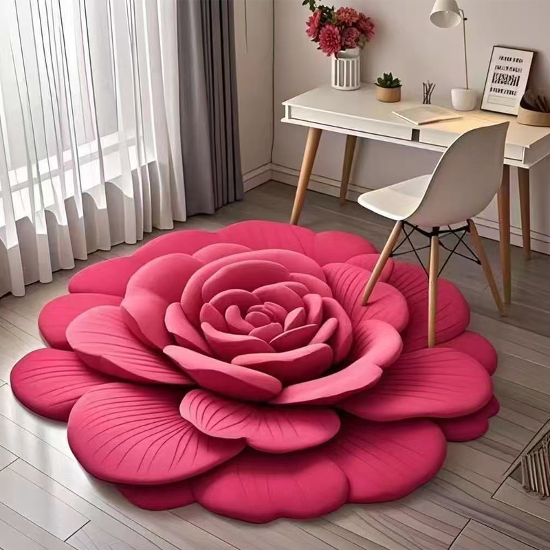 Floral Plüsch & Kieselgur Bodenmatte